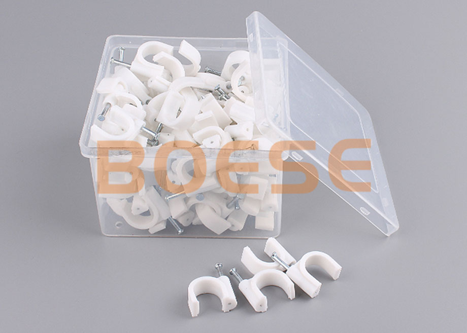 circle square cable clip china 1