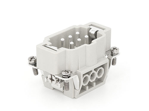 Heavy Duty Power Connectors MALE INSERT SILVER PLATED 