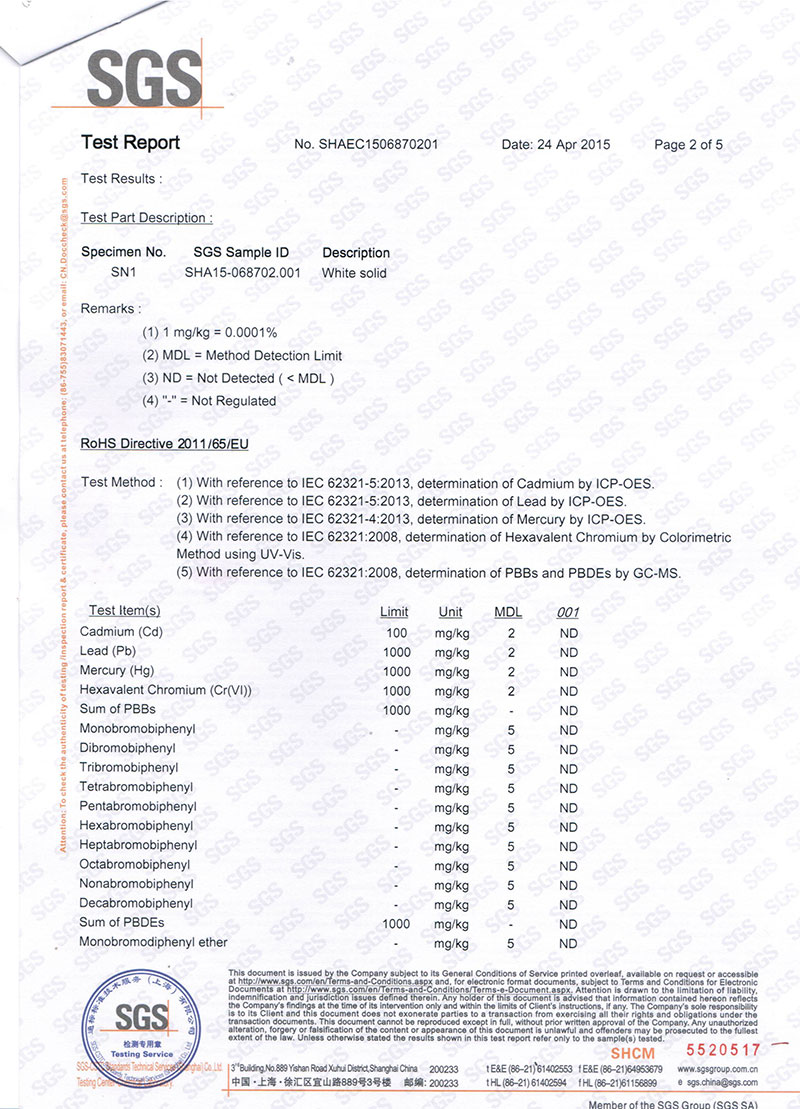 SGS-CABLE TIE Test Report