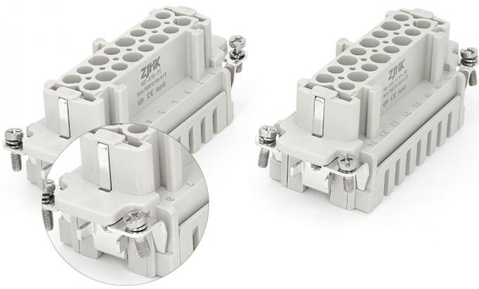 32 PIN male heavy duty connector